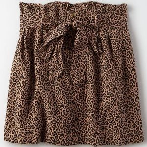 American eagle cheetah skirt